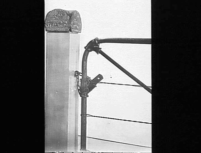 SPECIAL GATE, WATER COMMISSION TENDER. FEB 1928