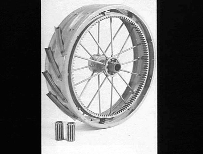 HEADER WHEELS. AUG 1945