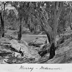Photograph - 'Murray, Midsummer', by A.J. Campbell, Rutherglen, Victoria, circa 1895