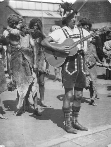 Photograph - Cavemen, Ballarat, 1935