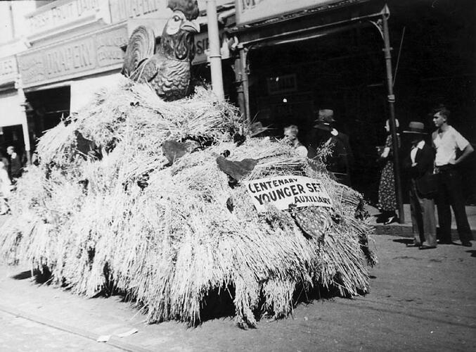 Photograph - Decorated Float, Ballarat, 1935