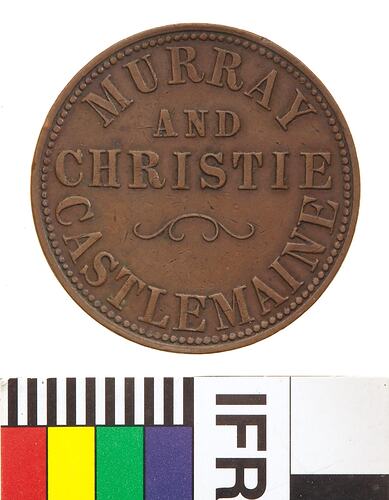 Murray and Christie Token Penny