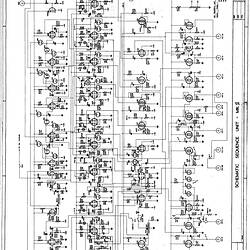 Schematic Diagram - CSIRAC Computer, 'Schematic Sequence Unit Mk II, B21238, 1952-1955