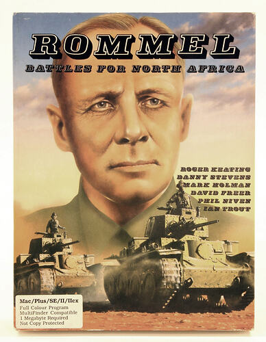 Computer Game -  Rommel Battles For North Africa, Apple Software