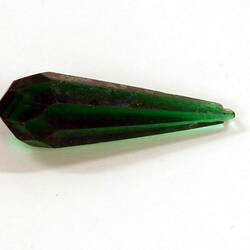 Jewellery - Green Glass, circa 1880 (Damaged)