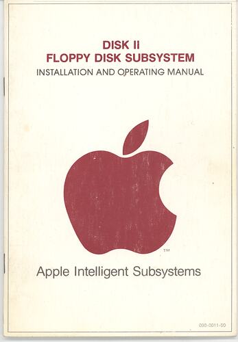 Manual for Apple II Floppy Disk Sub-System