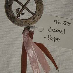 Medallion - 'Hope' Jewel, Rebekah Lodge, Australia, post 1880