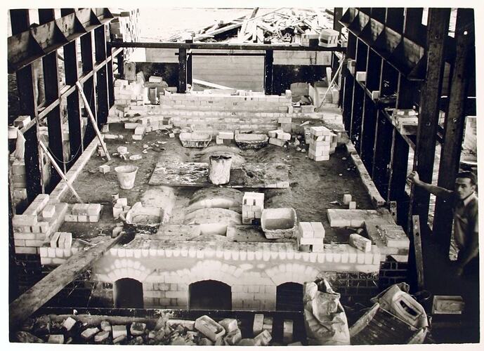 Photograph - Extension of the Welding Plant, McKay Massey Harris, Sunshine, Dec 1941