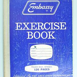 Exercise Book - Edda Azzola, Knitting Patterns, circa 1960-70