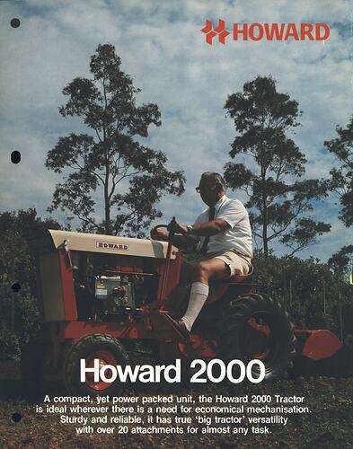Howard 2000 Tractor