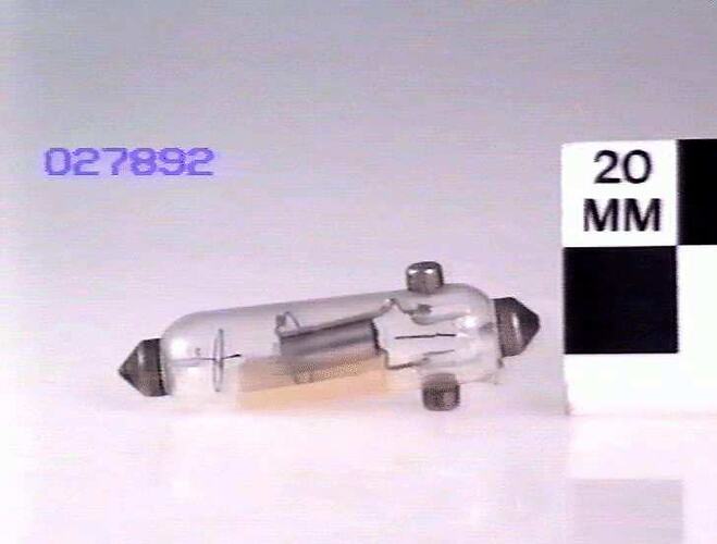 Electronic Valve - Marconi, Triode, Type V24, c1919