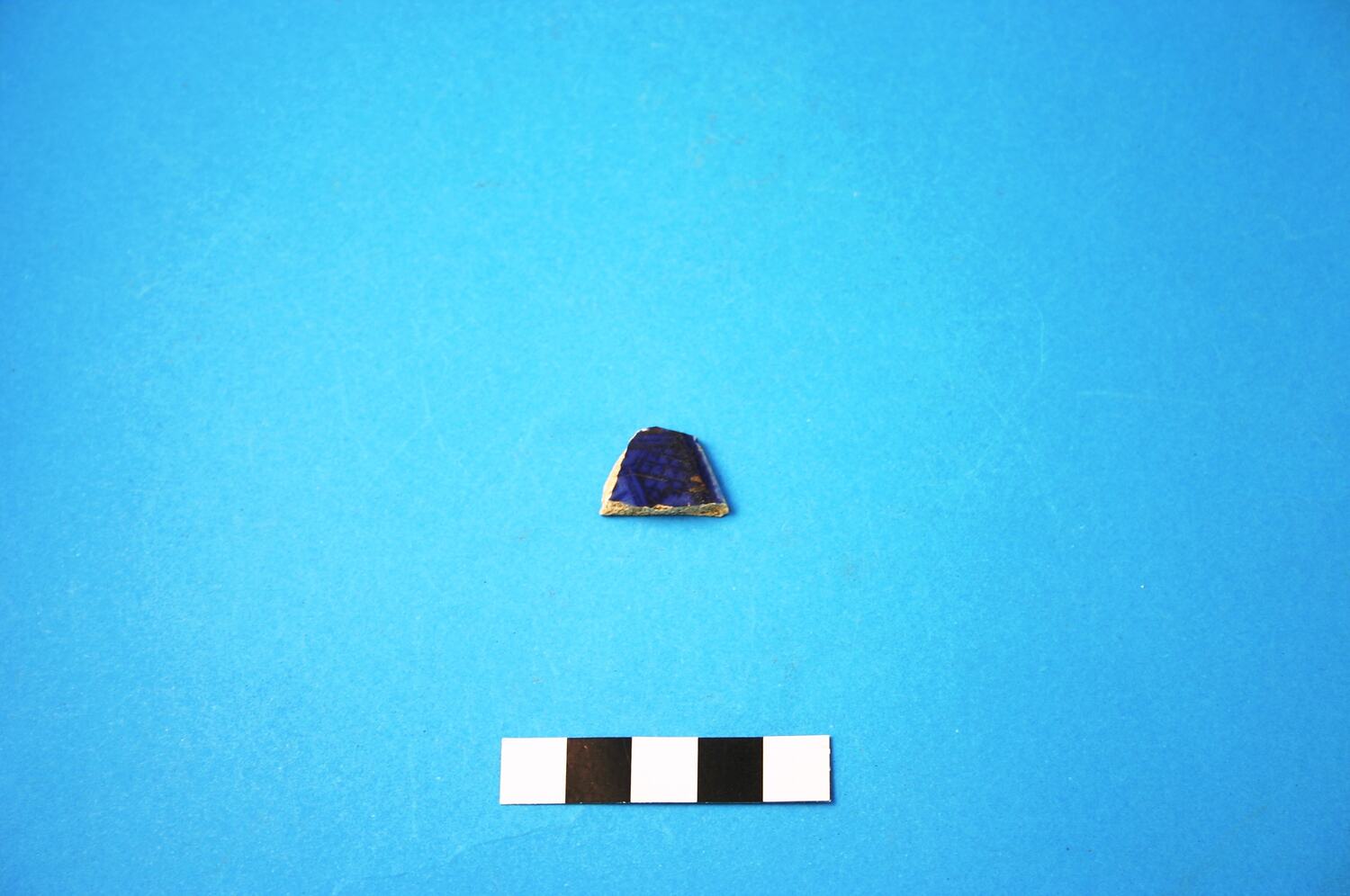 Saucer - Ceramic, Blue Flow Ware, circa 1835-circa mid-20th century