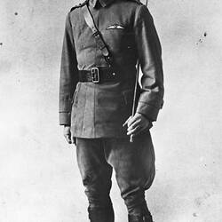 Photograph - Lt John Duigan, AFC, 1916