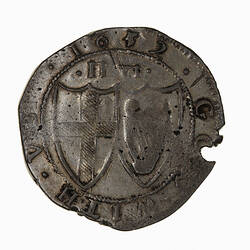 Coin - Halfcrown, Commonwealth of England, Great Britain, 1652 (Reverse)