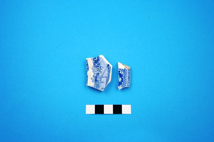 Plate - Ceramic, Willow, circa 1805-circa 1900