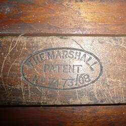 Sea Chest - Orient Line, S.S. Osterley, 1911, Chest Detail