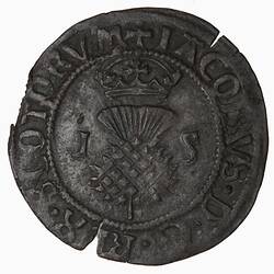 Coin - Bawbee, James V, Scotland, 1538-1542