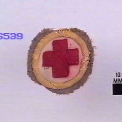 Badge - Australian Army Medical Corps, William McQueen Saxon Siddeley, World War I, 1914-1917