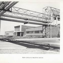 Photograph - Kodak Australasia Pty Ltd, Front Entrance to Building 7, Testing, Kodak Factory, Coburg, 1959