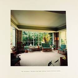 Photograph - The New 'Residency', Sun Room, Royal Exhibition Building, Melbourne, circa Feb 1985