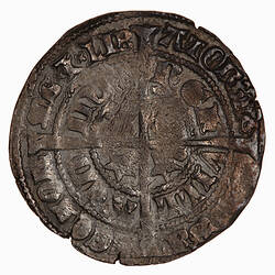 Coin - Groat, David II, Scotland, 1357-1367 (Reverse)