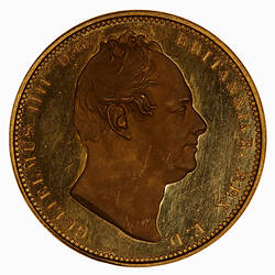 Proof Coin - 2 Pounds, William IV, Great Britain, 1831 (Obverse)