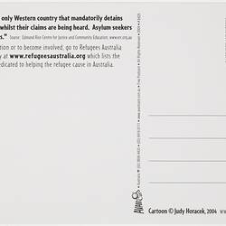 Postcard - I Have an Unjust Country