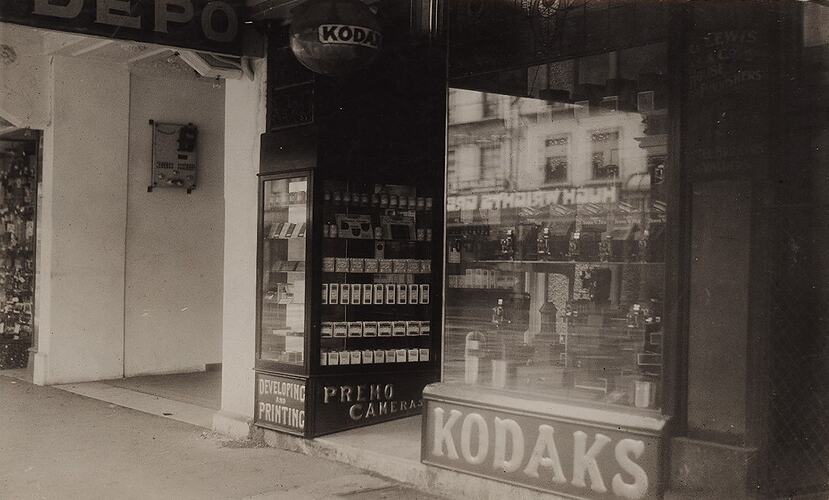 Photograph - Kodak, Shopfront, 'Walter Suckling Ltd'