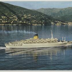 Postcards - Guglielmo Marconi, Lloyd Triestino Line, circa 1960s