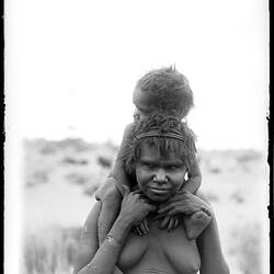 Glass plate. Arrernte. Alice Springs, Central Australia, Northern Territory, Australia. 1894