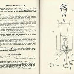 Instruction Booklet, Hanomag R45 Tractor