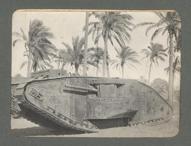 Photograph - HMLS Pincher, Middle East, World War I, circa 1918