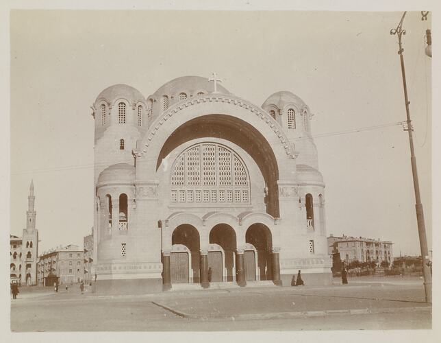 Basilica of Heliopolis, Egypt, Captain Edward Albert McKenna, World War I, 1914-1915