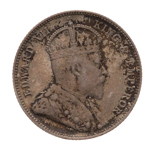 Coin - 25 Cents, British Honduras (Belize), 1906