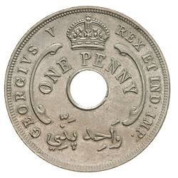 Coin - 1 Penny, British West Africa, 1913