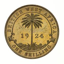 Specimen Coin - 1 Shilling, British West Africa, 1924