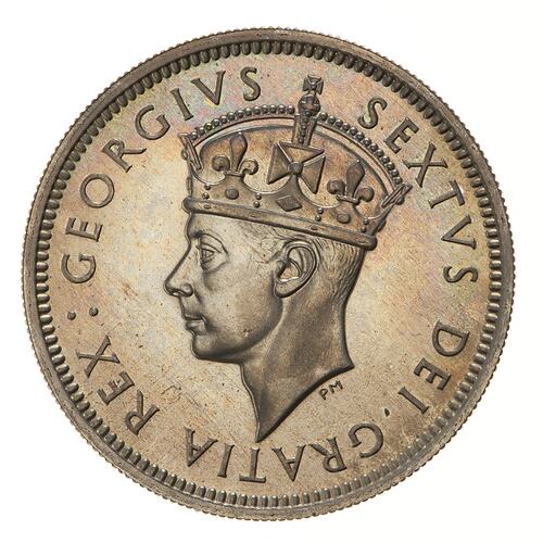 Proof Coin - 1 Shilling, Cyprus, 1949