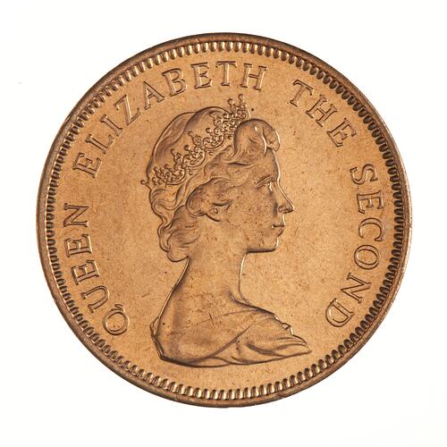 Coin - 1 Penny, Falkland Islands, 1974