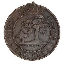 Coin - 1 Cent, Prince Edward Island, Canada, 1871