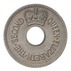 Coin - 1 Penny, Fiji, 1963
