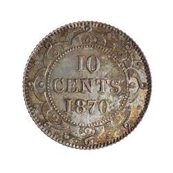 Proof Coin - 10 Cents, Newfoundland, 1870