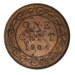 Coin - 1 Cent, Canada, 1904