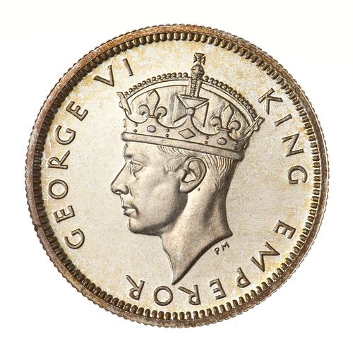 Proof Coin - 6 Pence, Southern Rhodesia, 1939