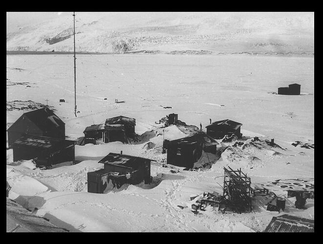 Base Camp at Macquarie Island, 1960