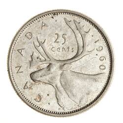 Coin - 25 Cents, Canada, 1960