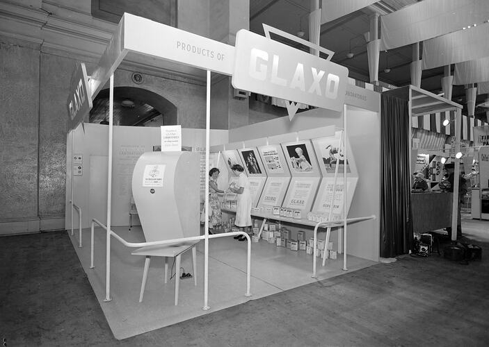 Glaxo Laboratories, Exhibition Stand, Exhibition Building, Carlton, Victoria, 1955