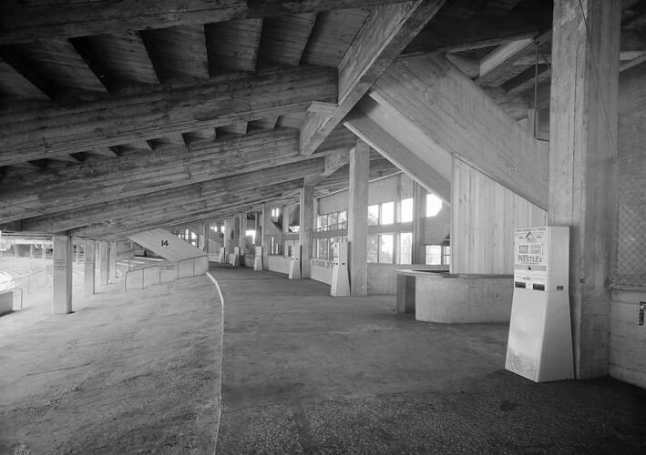 Grandstand, Sports Ground, Melbourne, Victoria, 1956