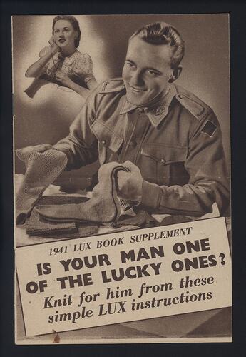 Knitting Books - Lux Book Supplement, 1941