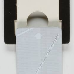 Program Card Holder - Sony, Sobax ICC-2700E Microcomputer, 1974