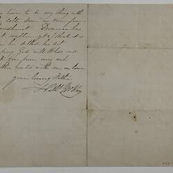 Letter - Nathanial McKay, to H. V. McKay, News from Drummartin, 25 Nov 1886